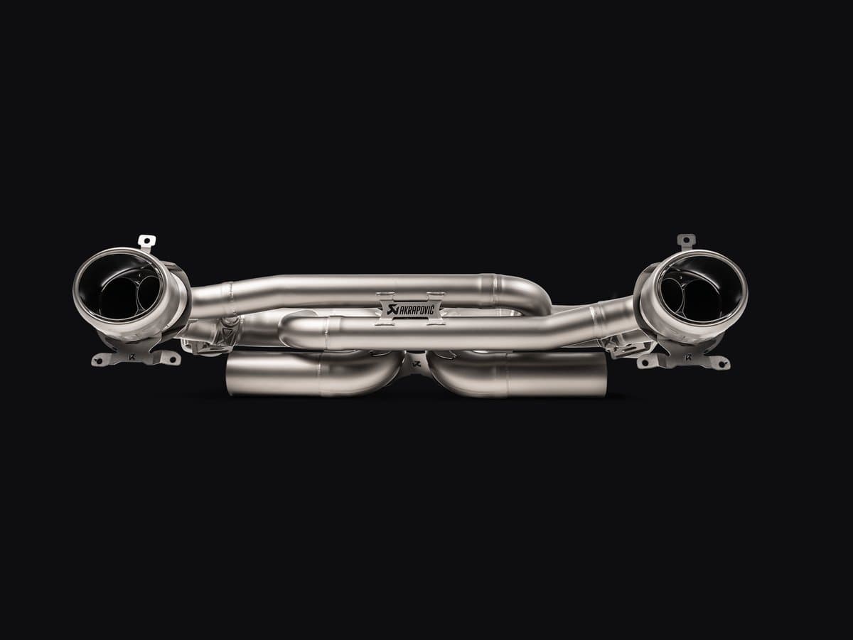 Akrapovič Slip-On Line (Titanio) — Porsche 911 Carrera (992)