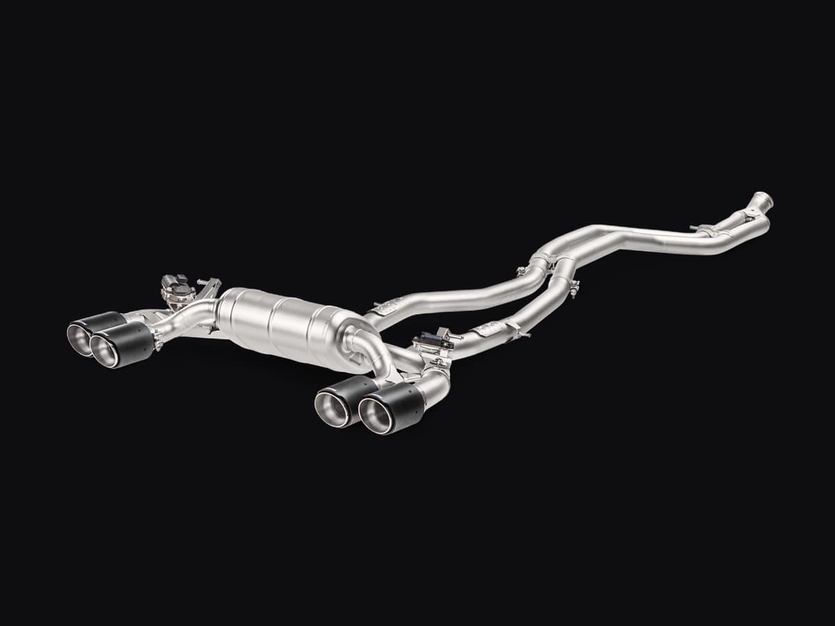 Akrapovič Evolution Line (Titanio) — BMW M2 (F87, 2016-2018)