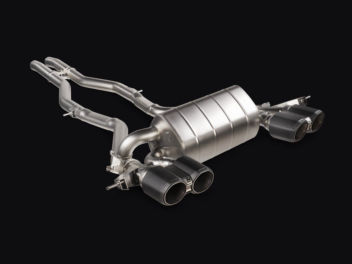 Akrapovič Slip-On Line (Titanio) — BMW M3 (G80/G81, 2021-actualidad)