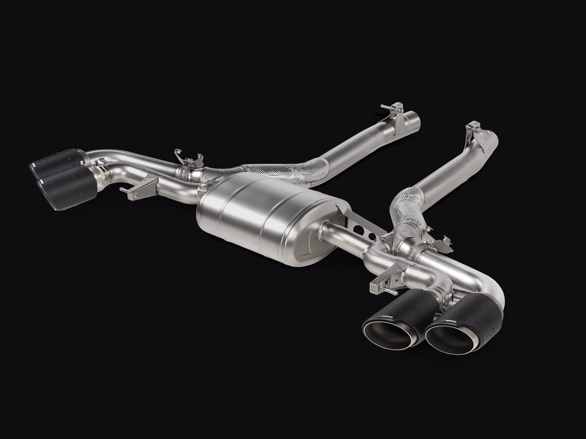 Akrapovič Slip-On Line (Titanio) — BMW X5 M / X5 M Competition (F95, 2020-2023)
