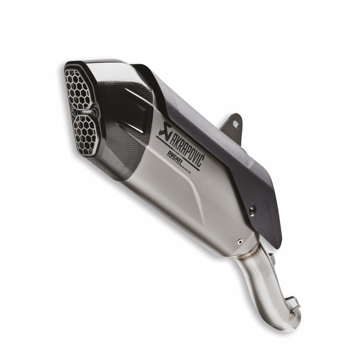 Akrapovič Slip-On homologado (Titanium) — Ducati Multistrada V4 / V4 S (2021-2025)