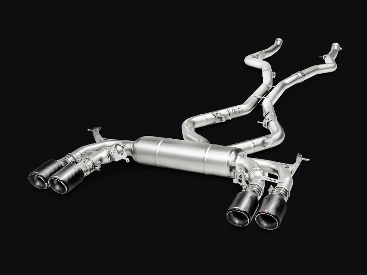 Akrapovič Evolution Line (Titanio) — BMW X5 M (F85, 2015-2018)