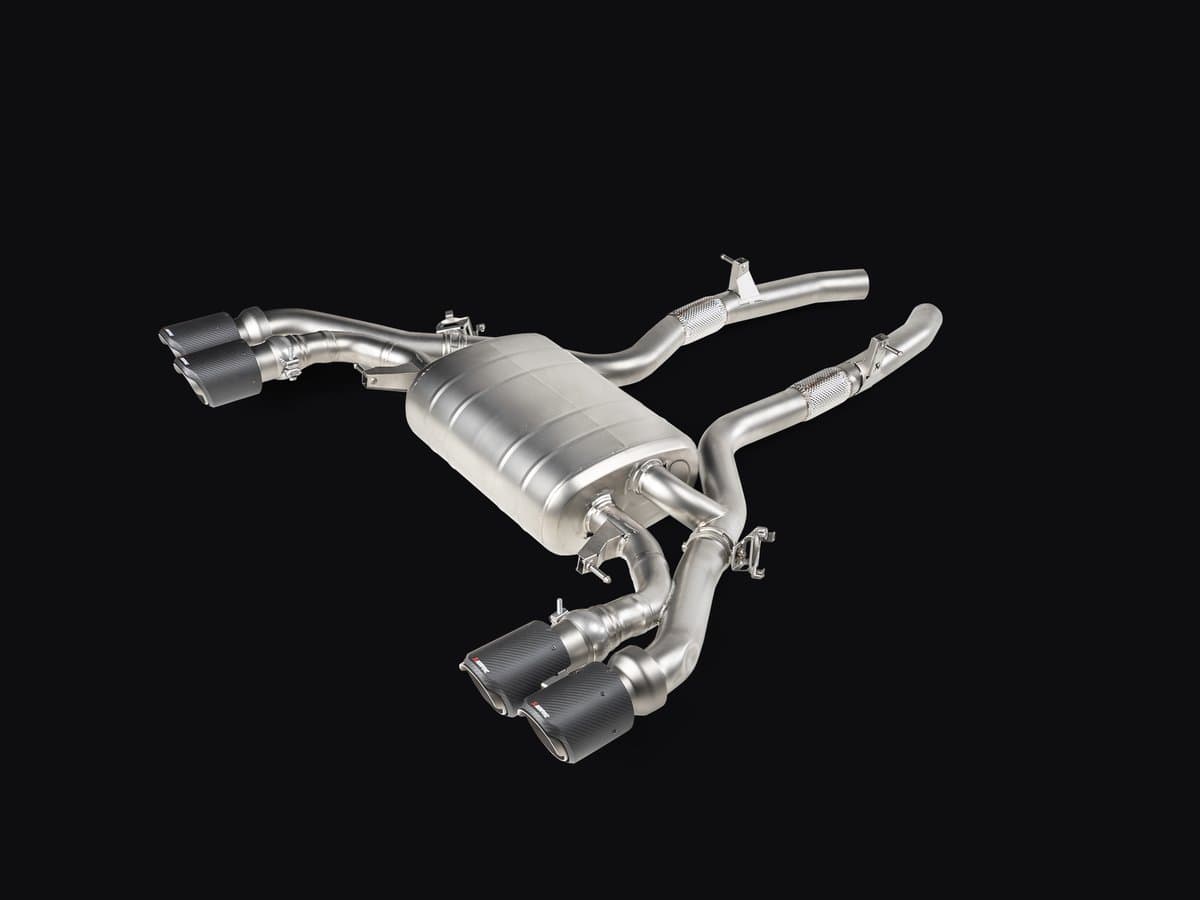 Akrapovič Slip-On Line (Titanio) — BMW X3 M / X3 M Competition (F97, 2020-2024)